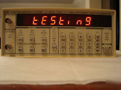 Stanford research DS340 function generator