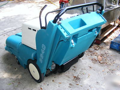 Tennant 3640 walk behind power sweeper