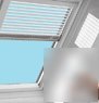 Velux electric venting skylight venetian blinds vse C06