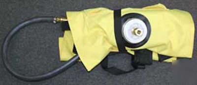 Firefighter soft-pak brush pump 5 gallon portable tank