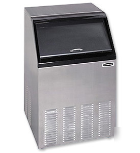 Franklin chef ice maker(fim-90) makes 83 lbs daily-s.s.