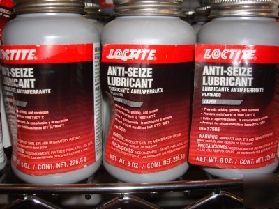 New 3-8 oz loctite anti-seize lubricant silver 37565 