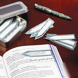 New levenger highlight and write bookmarks *brand *