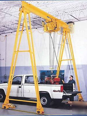 5 ton gantry with 5 ton hoist - complete package 