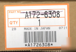 A172-6308 transfer - belt cleaning blade genuine ricoh