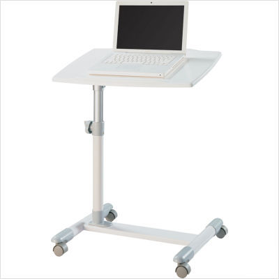Ameriwood altra laptop blanc in high gloss white