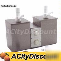 Carlisle high vol condiment double pump & cup dispenser