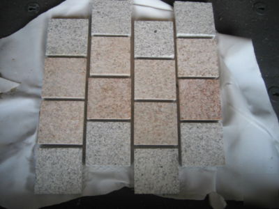 Cobble stone pavers on mesh sheets- 110 sqft lots