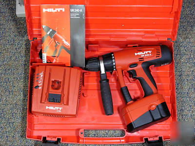 Hilti uh 240-a universal hammer drill w/3.0 ah battery