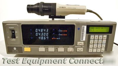Konica minolta ca-210 display analyzer w/ probe - CA210