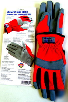 New master mechanic general work gloves medium 