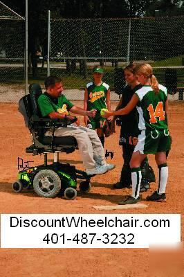 TDX5 power chair electric elevating seat & foot rests