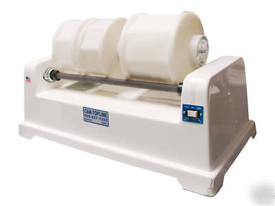 2 bar rotary tumbler base - 2 speed - deburr