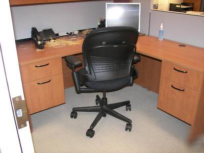 (6) steelcase leap black office chairs only $325 ea. 