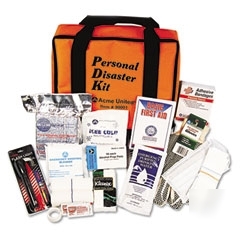 Acme united personal disaster first aid kit