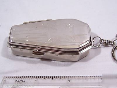 Huge lot of metal coffin ashtrays portable ashtray case
