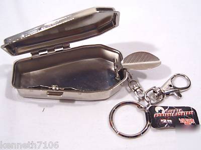 Huge lot of metal coffin ashtrays portable ashtray case
