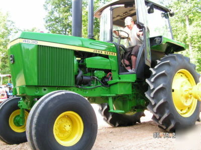 John deere 4630 cab, ice cold ac, absolute 