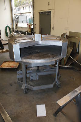 New custom made round pita bread oven must see