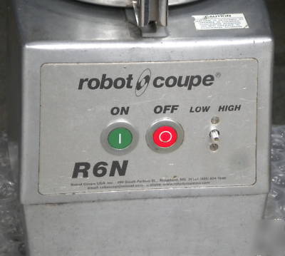 Robot coupe R6N commercial food processor