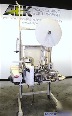 Used- doboy model d-95A hd bag sewing system. trims top