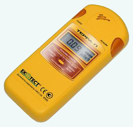 Radiation detector dosimeter terra-p for household use 