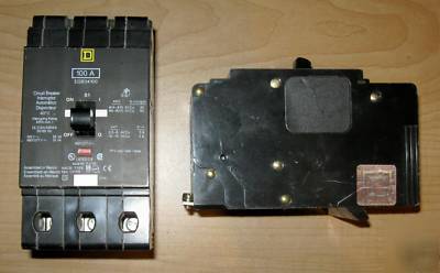 Square d egb 100A 100 amp 3 p 277 480 breaker EGB34100