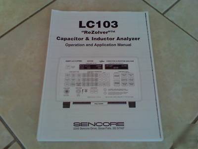 Sencore LC103 