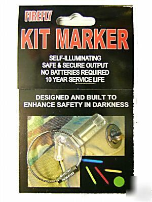 Tritium kit markers, white