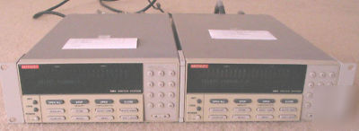 Two keithley 7001 switch systems + four 7037D cards