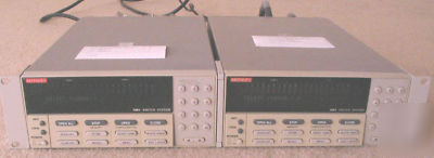 Two keithley 7001 switch systems + four 7037D cards