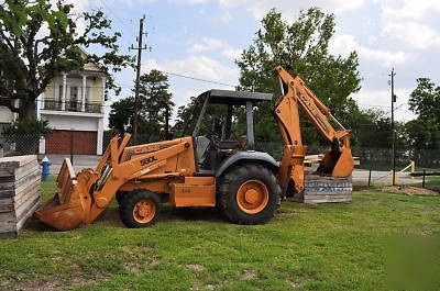 Case 580L extender 4X4 backhoe extendahoe