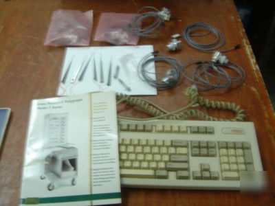 Grass model 7E polygraph / lie detector, extras