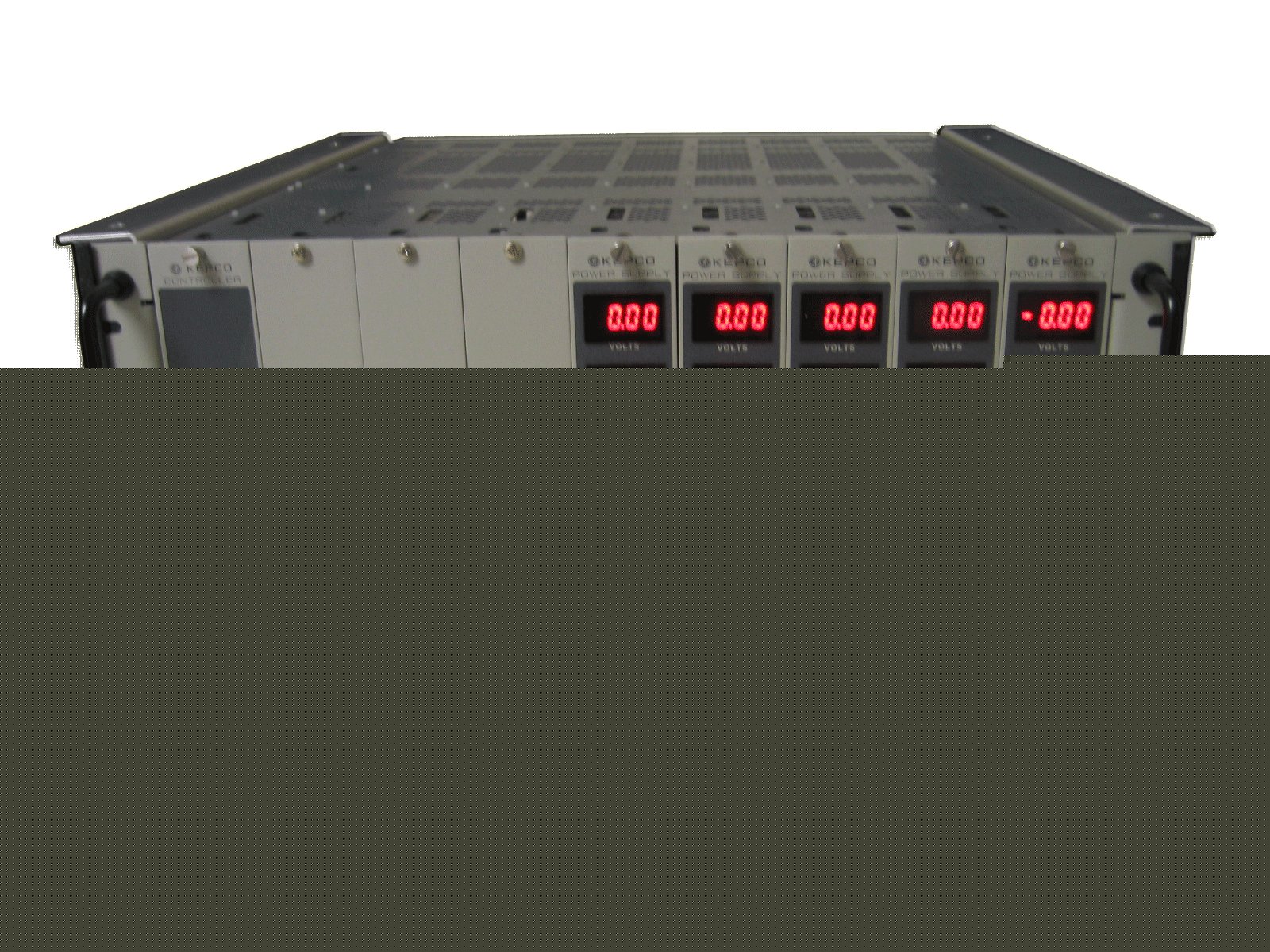 Kepco ra 55 power supply mainframe w/ 6 modules