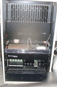 Motorola MSR2000 vhf 100W repeater w/ manuals,dc meter