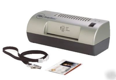 New brand - gbc badgemates badge laminator kit 3747486