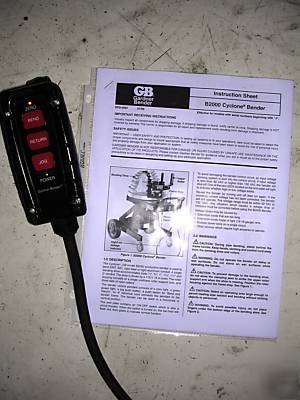 New gb enerpac cyclone conduit bender greenlee 555 854