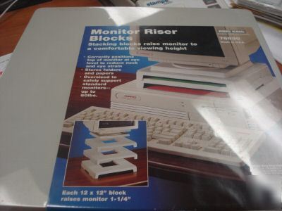 Ring king monitor riser blocks 76930