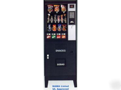 Soda and snack snack & soda combo glass front combo 