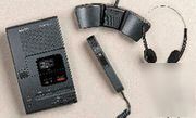 Sony M2020A analog micro cassette recorder/transcriber