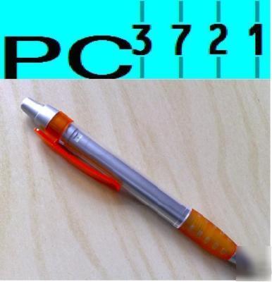 100 orange on silver ezgrip pens 70X32 mm insert penor