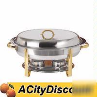 10EA oval chafer food pans for dc-3 buffet chafing dish