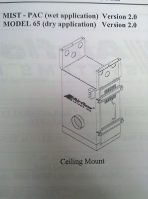 Airflow systems mist-pac model 65 mist collector