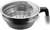 Bunn stainless steel brewing funnel - 190-1052