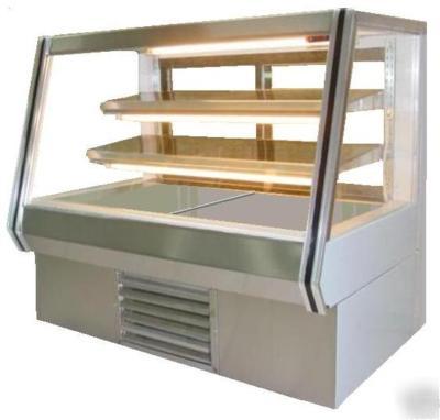 Cooltech refrigerated counter bakery display case 48