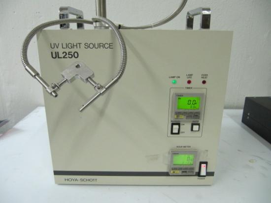 Hoya schott UL250 uv curing epoxy light source