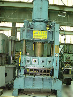 Lake erie 275 ton 4 post hyd press max open 35