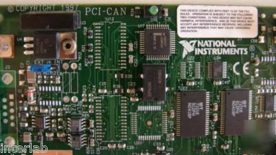 Ni national instruments pci-can card 