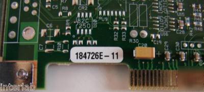 Ni national instruments pci-can card 