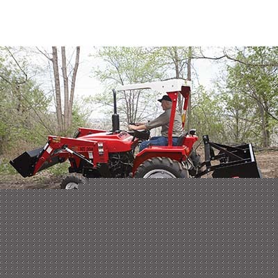 Nortrac epa iv tractor ag tires frt end ldr & box blade